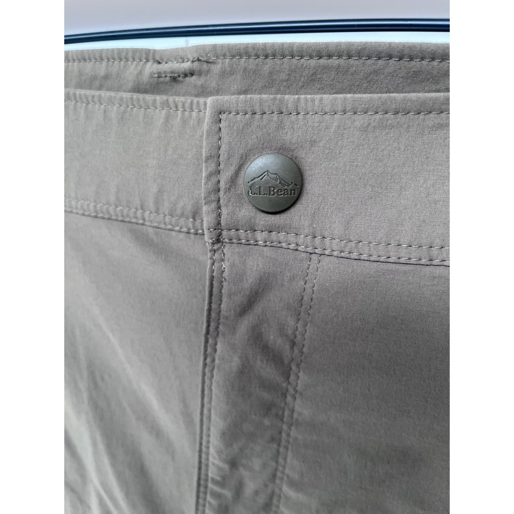 LL Bean Cargo Pants Mens 40 Brown Cresta Hiking Outdoor Gorpcore - Picture 6 of 10